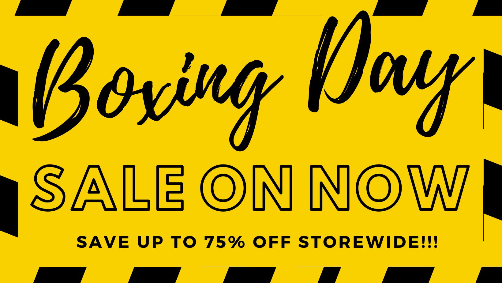 Boxing Day Sale