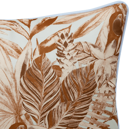 Bondi Bula - 45 x 45 cm Piped Outdoor Cushion