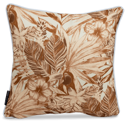 Bondi Bula - 45 x 45 cm Piped Outdoor Cushion