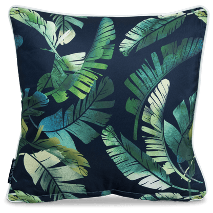 Bondi Seaside Serenity - 45 x 45 cm Piped Outdoor Cushion