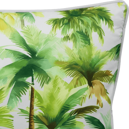 Bondi Aloha - 45 x 45 cm Piped Outdoor Cushion