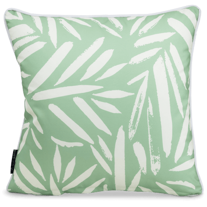 Bondi Bamboo Bliss - 45 x 45 cm Piped Outdoor Cushion