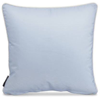 Bondi Steel Blue - 45 x 45 cm Piped Outdoor Cushion