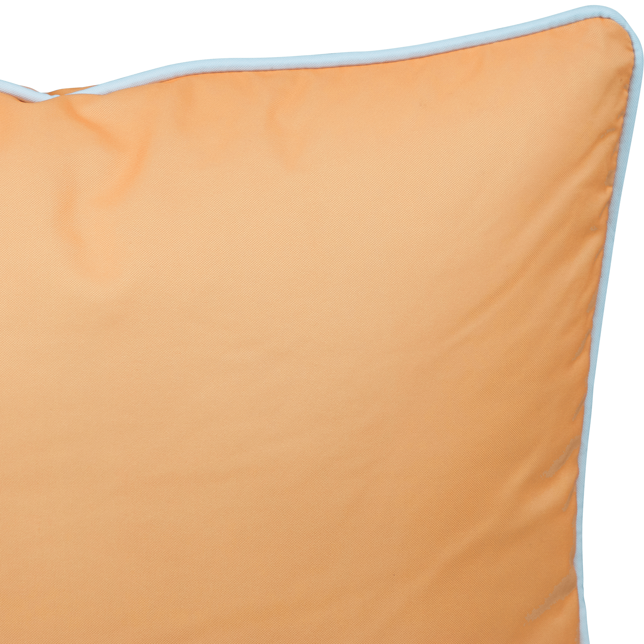 Bondi Peach Fuzz - 45 x 45 cm Piped Outdoor Cushion