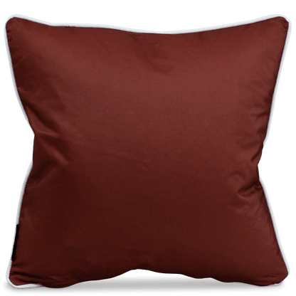 Bondi Chestnut - 45 x 45 cm Piped Outdoor Cushion