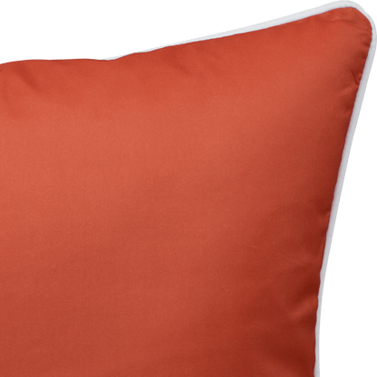 Bondi Coral - 45 x 45 cm Piped Outdoor Cushion