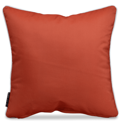 Bondi Coral - 45 x 45 cm Piped Outdoor Cushion