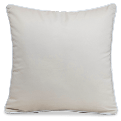 Bondi Almond Milk - 45 x 45 cm Piped Outdoor Cushion