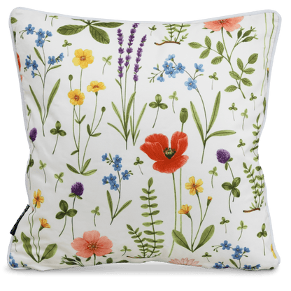 Bondi Bloom Boutique - 45 x 45 cm Piped Outdoor Cushion