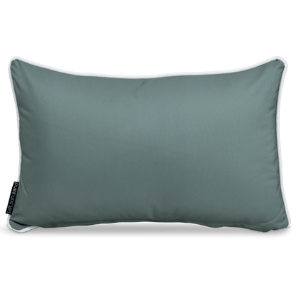 Bondi Forest Green - 30 x 48 cm Piped Outdoor Cushion