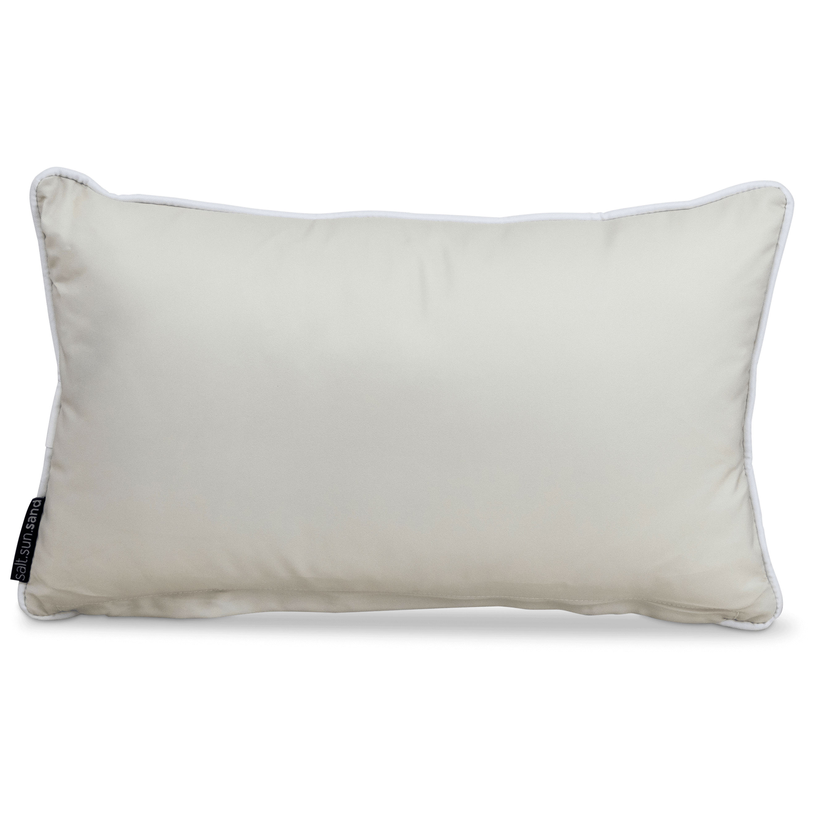 Bondi Almond Milk - 30 x 48 cm Piped Outdoor Cushion