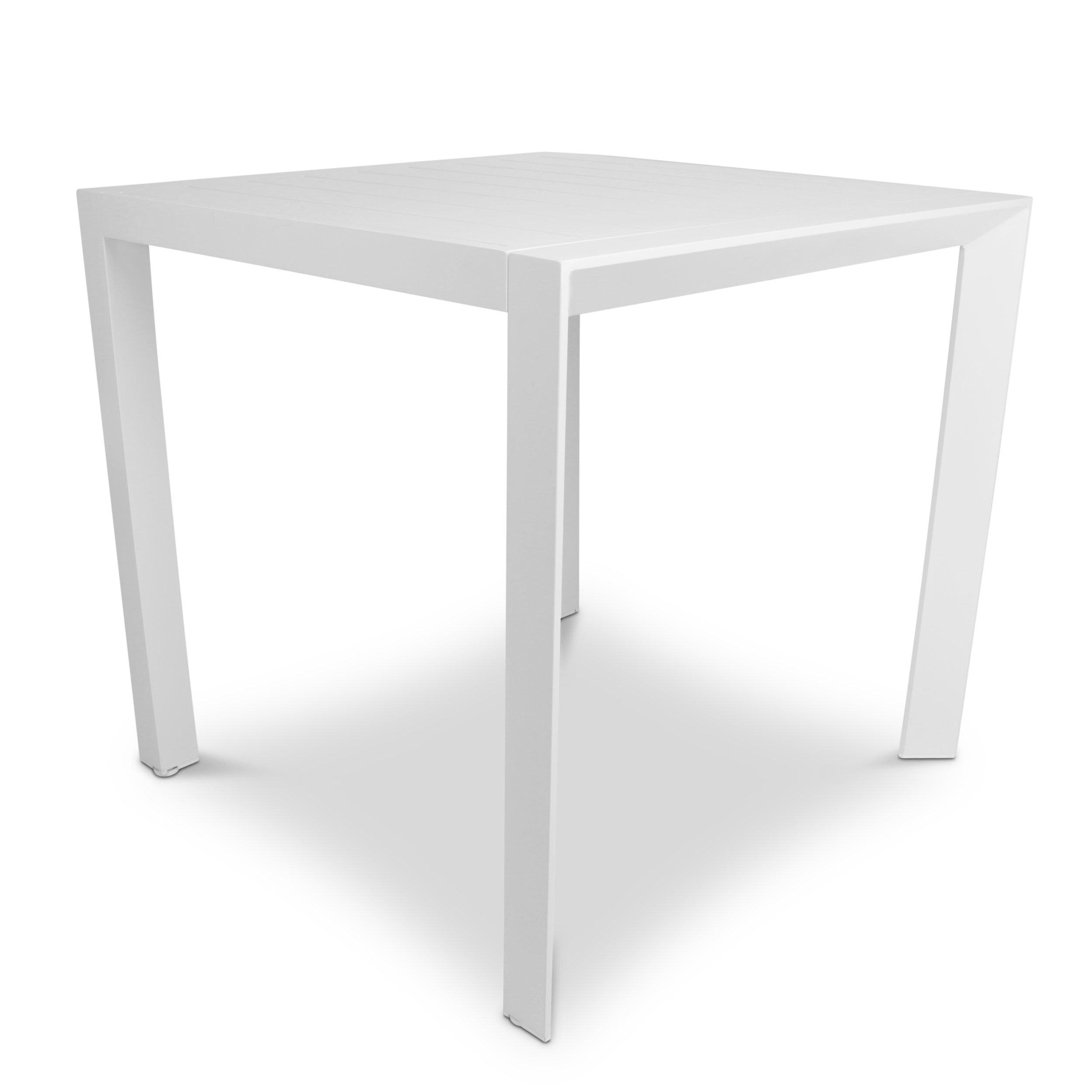 IN STORE ONLY - Bahamas Bar Table in Arctic White Aluminium