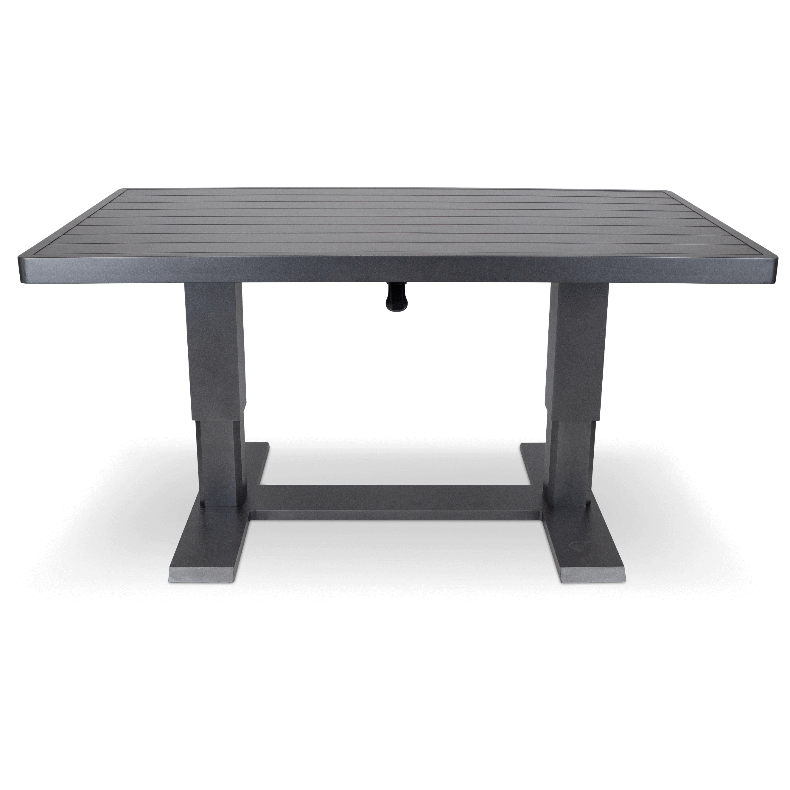 Aveiro Hybrid Adjustable Coffee table in Gunmetal