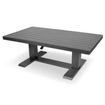 Aveiro Hybrid Adjustable Coffee table in Gunmetal