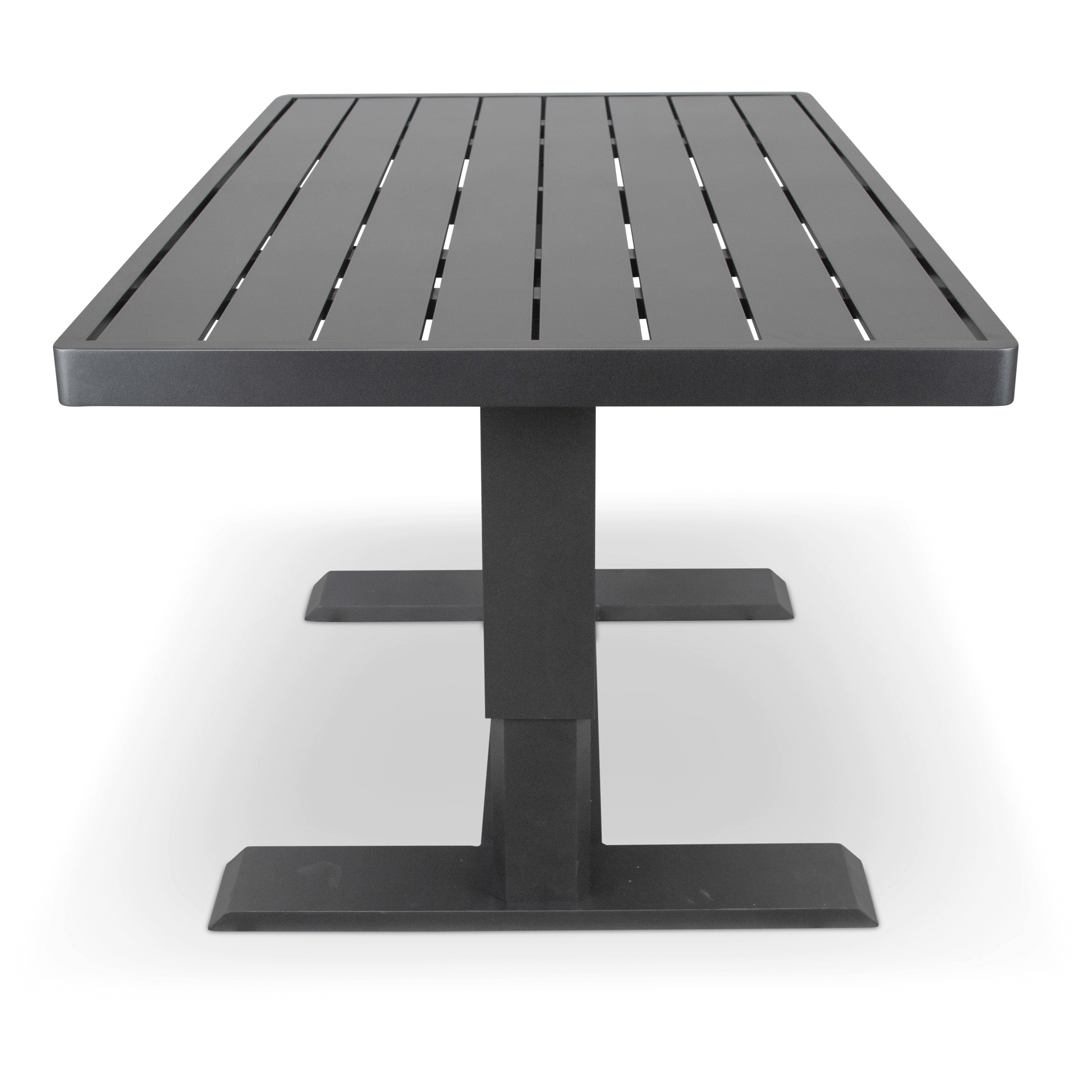 Aveiro Hybrid Adjustable Coffee table in Gunmetal