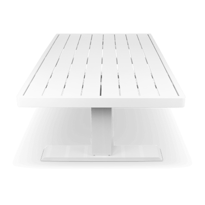 Aveiro Hybrid Adjustable Coffee table in Arctic White