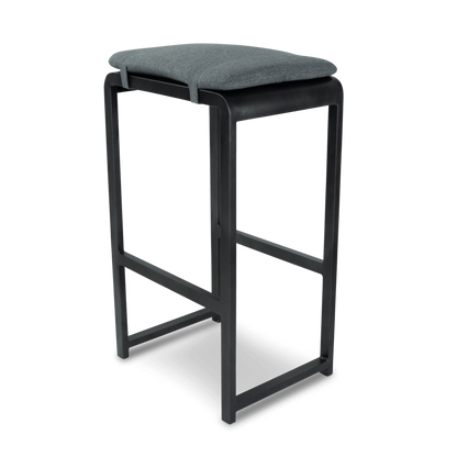 Santorini Barstool in Gunmetal