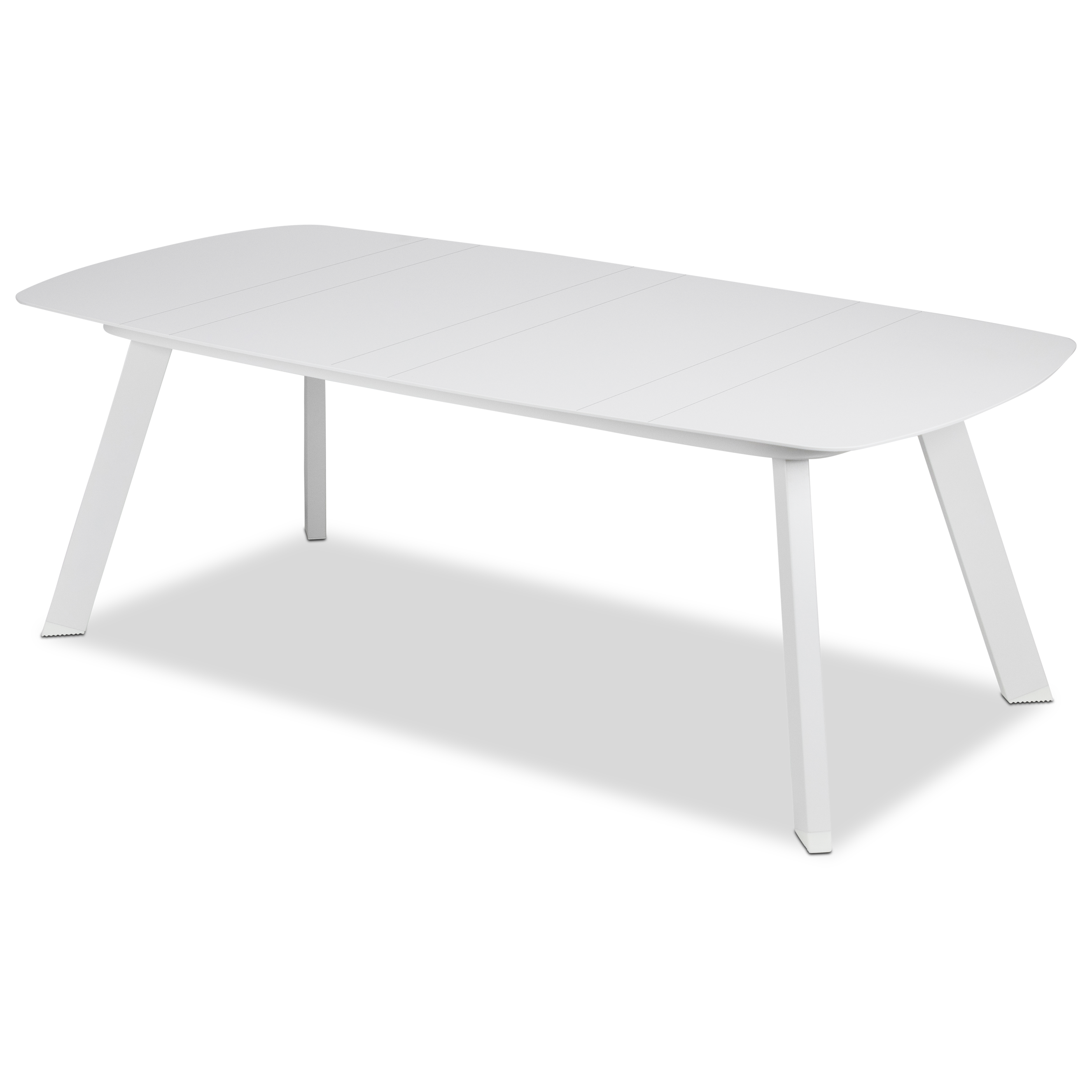 Amalfi Outdoor Coffee Table in Arctic White Aluminium