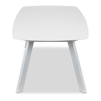 Amalfi Outdoor Coffee Table in Arctic White Aluminium