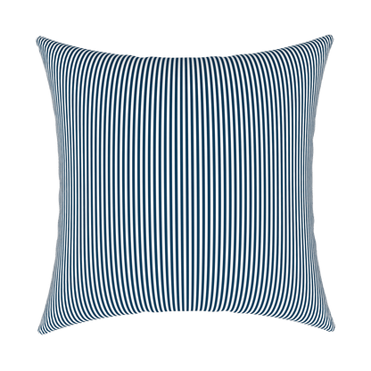 Tahiti Navy Stripe - 50x50cm Outdoor Cushion