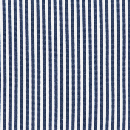 Tahiti Navy Stripe - 30x50cm Fringed Outdoor Cushion