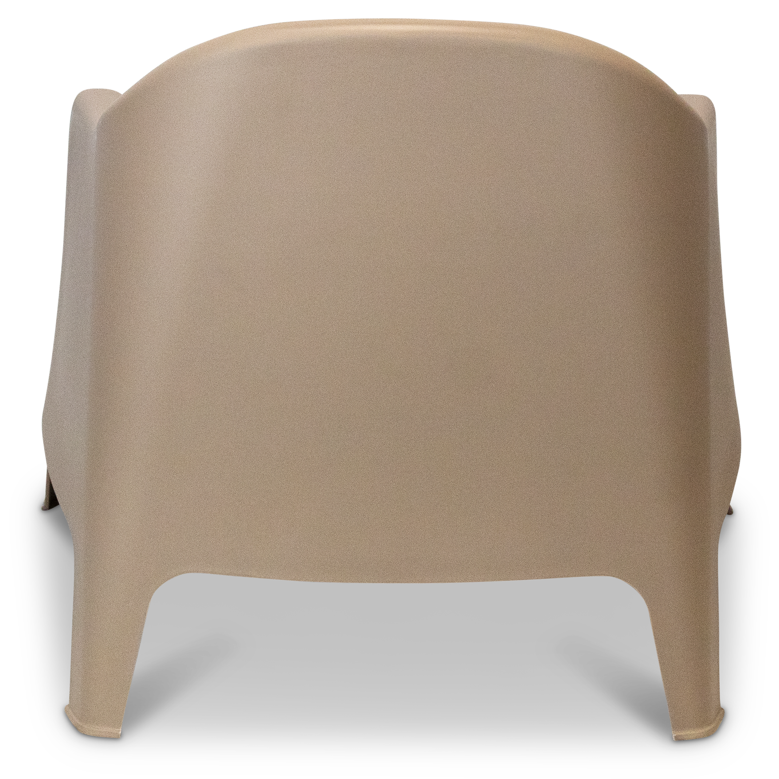 Outdoor plastic store tub chairs