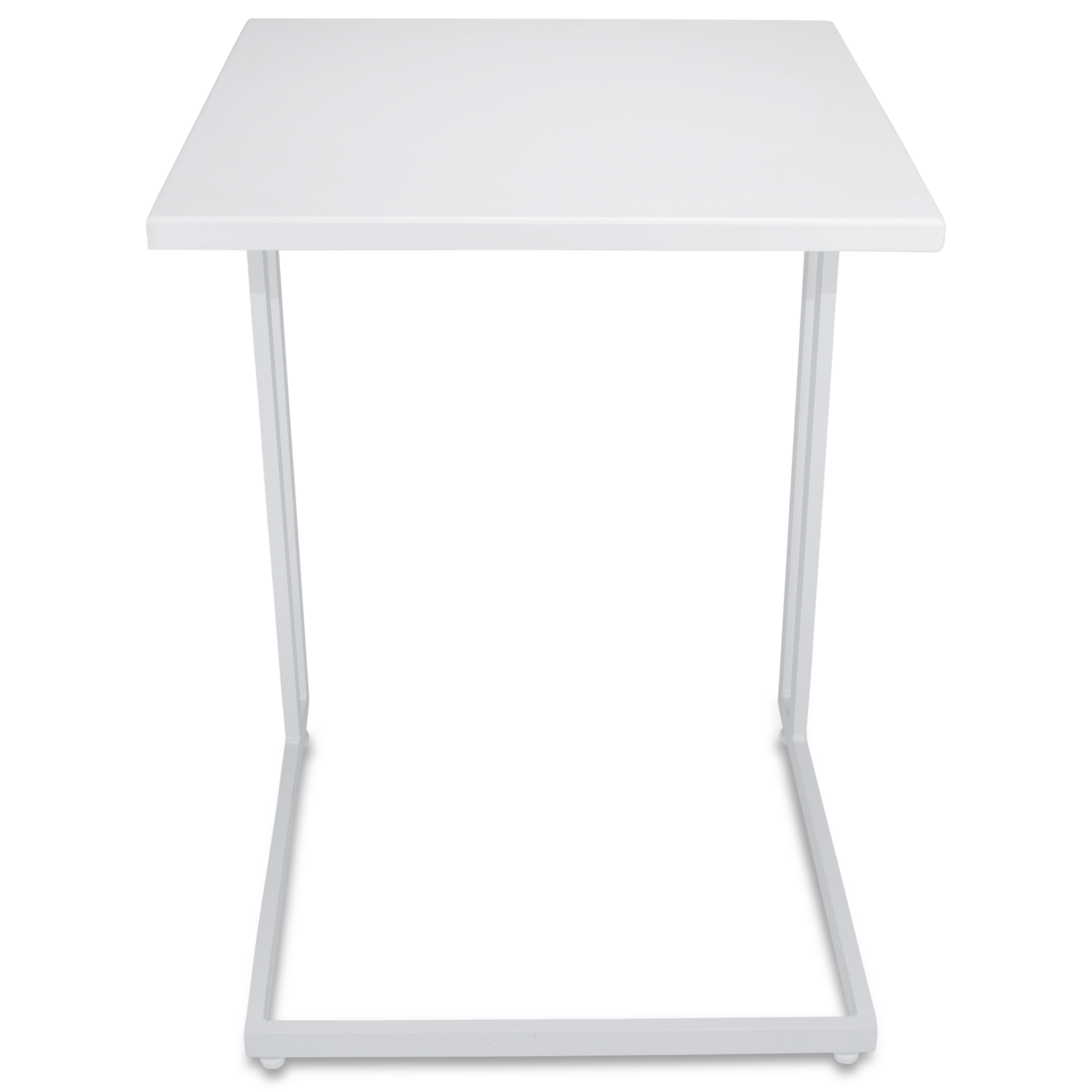 Mykonos Medium Side Table in Arctic White