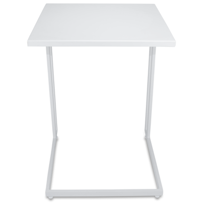 Mykonos Medium Side Table in Arctic White