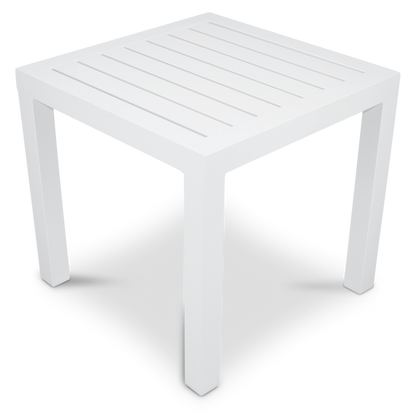 San Sebastian Side Table in Arctic White