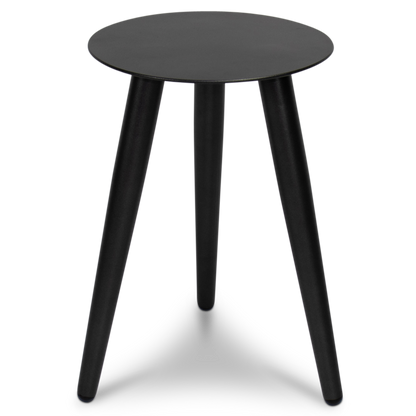 Santorini Medium Side Table in Gunmetal Grey