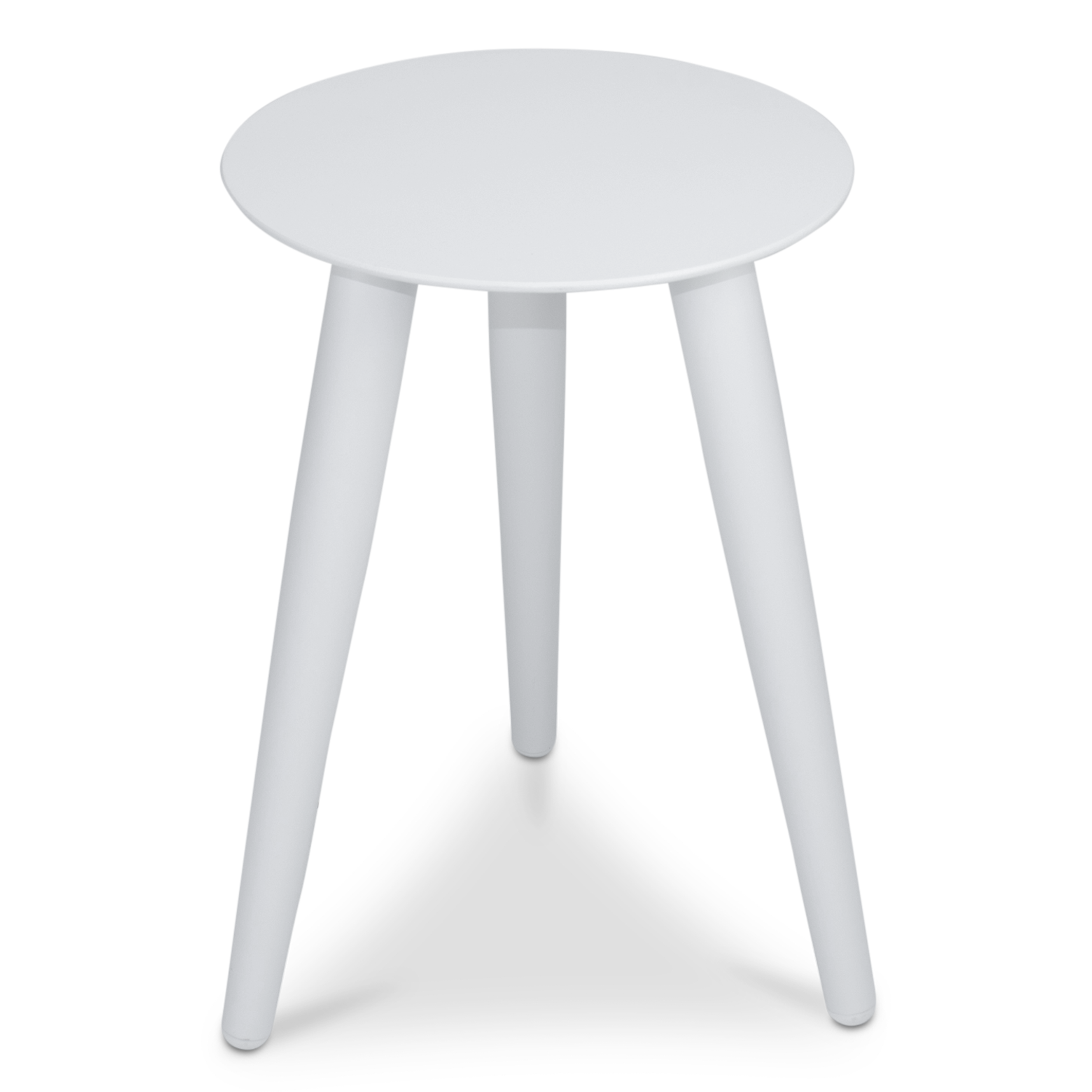 Santorini Medium Side Table in Arctic White