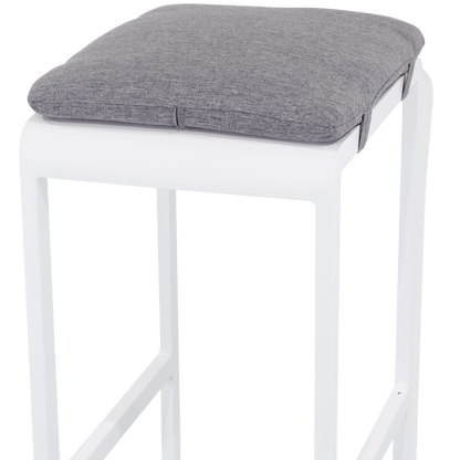 Santorini Barstool in Arctic White - The Furniture Shack