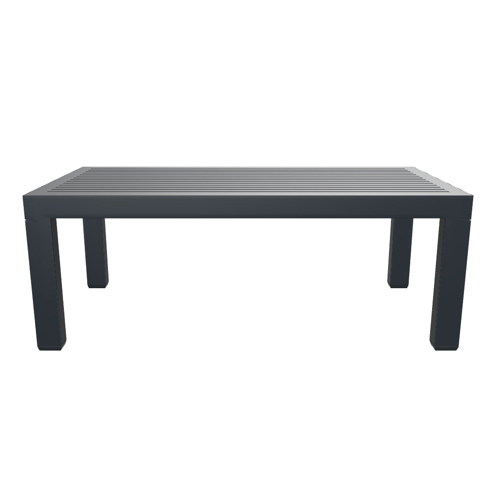 San Sebastian Outdoor Coffee Table in Gunmetal