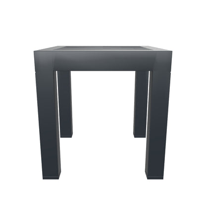 San Sebastian Side Table in Gunmetal