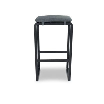 Santorini Barstool in Gunmetal - The Furniture Shack