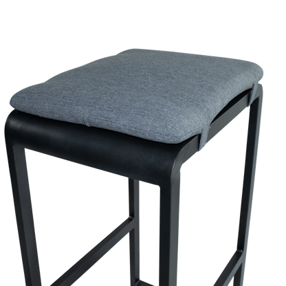 Santorini Barstool in Gunmetal - The Furniture Shack