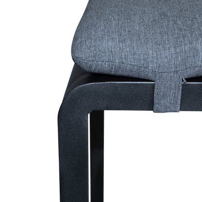 Santorini Barstool in Gunmetal - The Furniture Shack