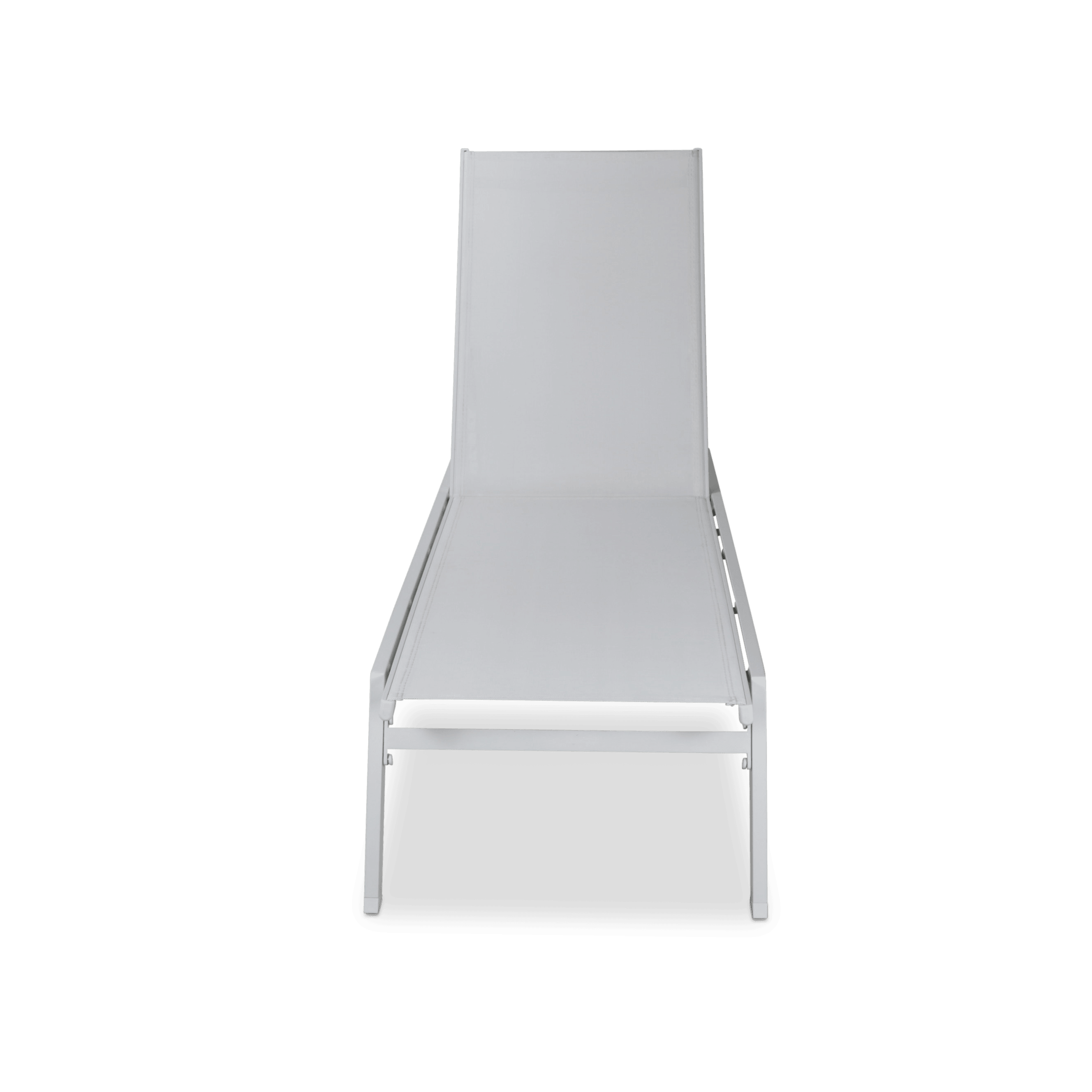 Morocco Sunlounger in Arctic White - The Furniture Shack