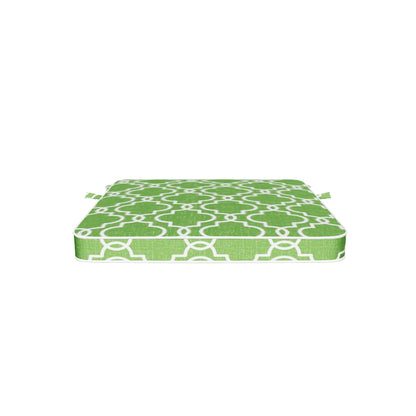 Tahiti Luscious Lime Square Chair Pad - 43x43x4cm