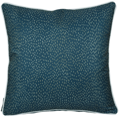 Bondi Tidewater Green - 45 x 45 cm Piped Cushion - The Furniture Shack