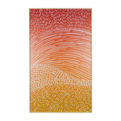 Sunscape - 60 x 100cm Outdoor UV Wall Art with Beech Aluminium Frame - The Furniture Shack