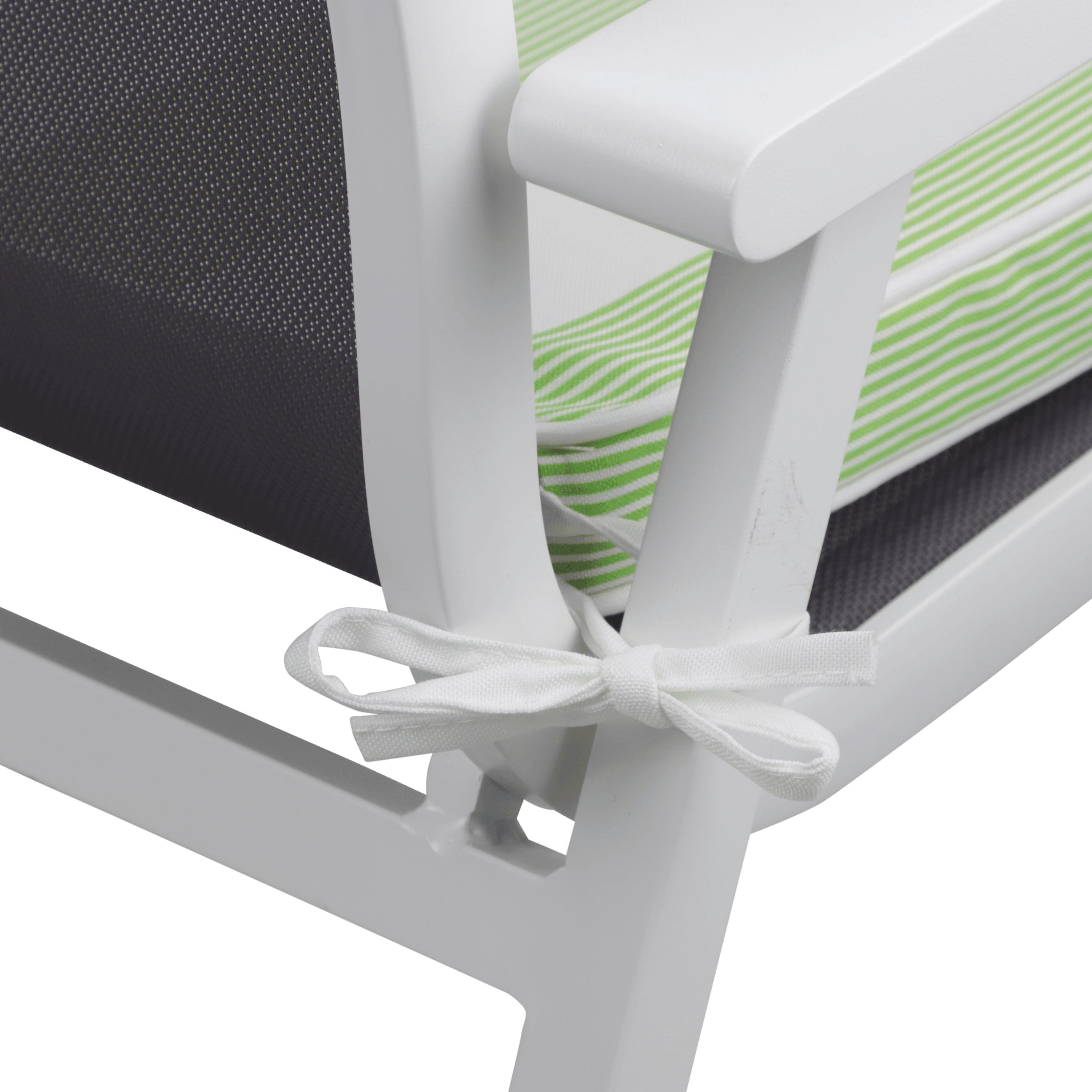 Tahiti Lime Sundae Square Chair Pad - 43x43x4cm - The Furniture Shack