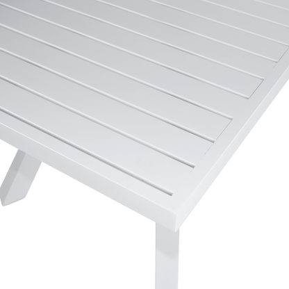 Morocco Coffee Table in Arctic White - The Furniture Shack