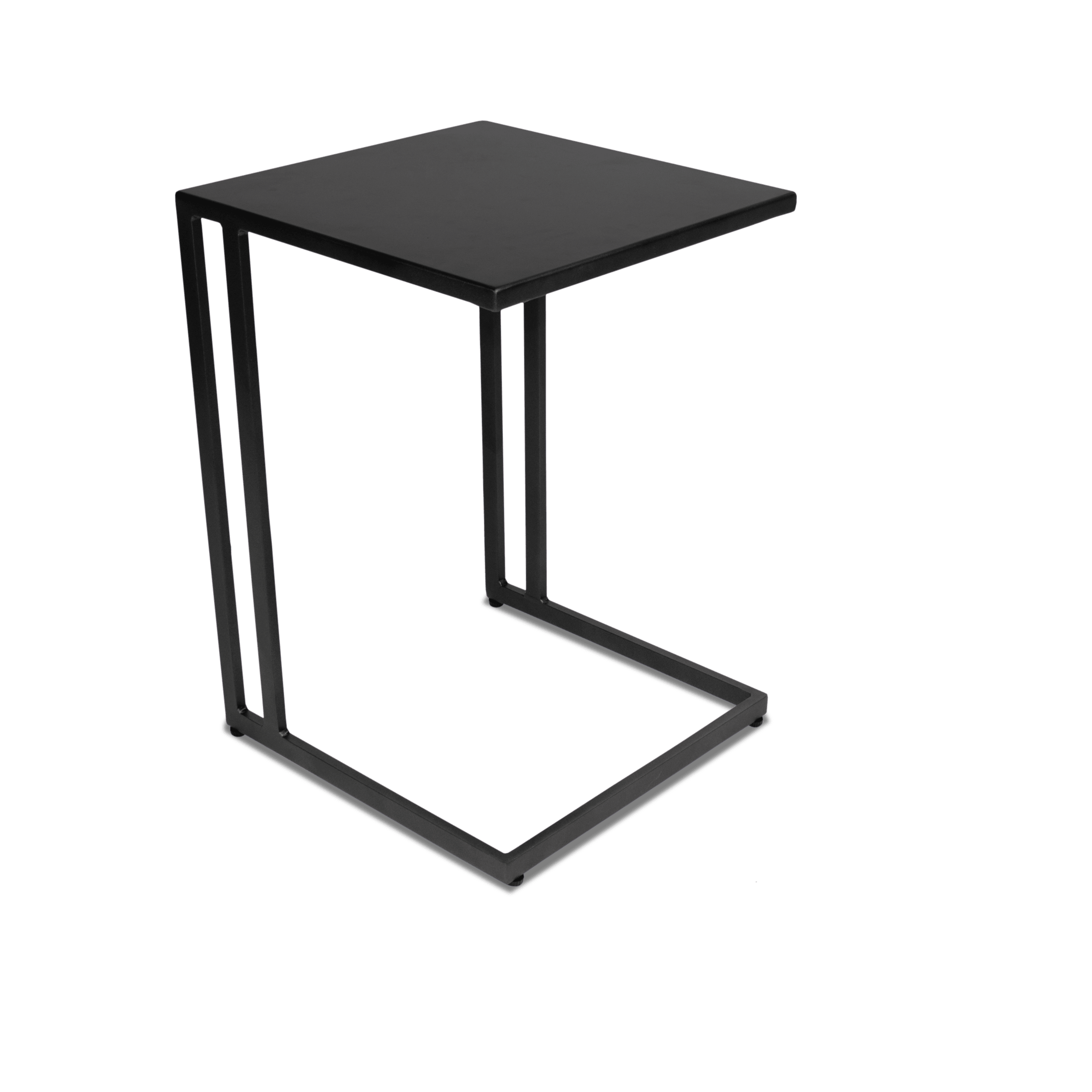 Mykonos Large Side Table in Gunmetal - The Furniture Shack