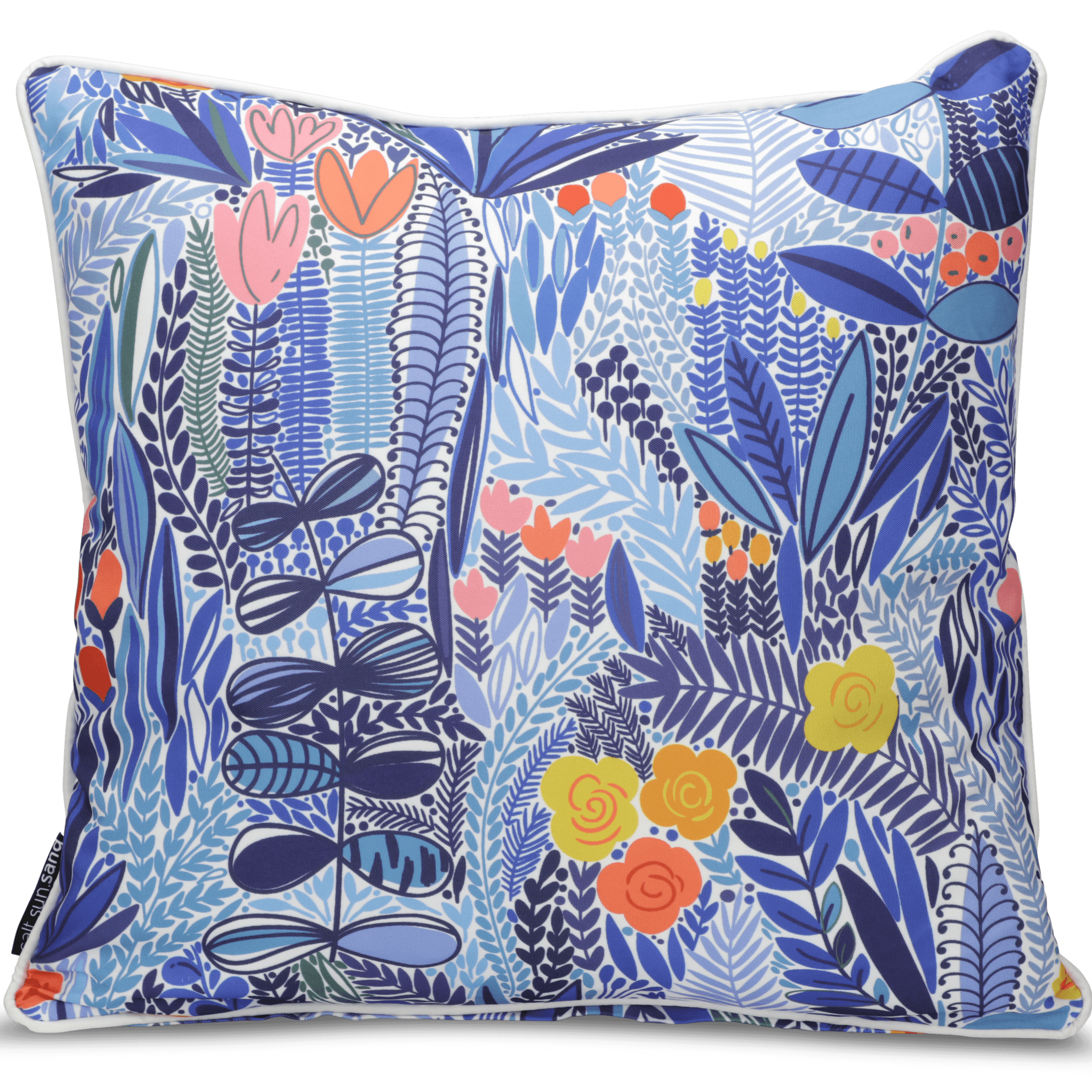 Bondi Spritz - 45 x 45 cm Piped Cushion - The Furniture Shack