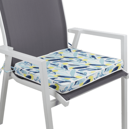 Tahiti Sunrise Square Chair Pad - 43x43x4cm - The Furniture Shack