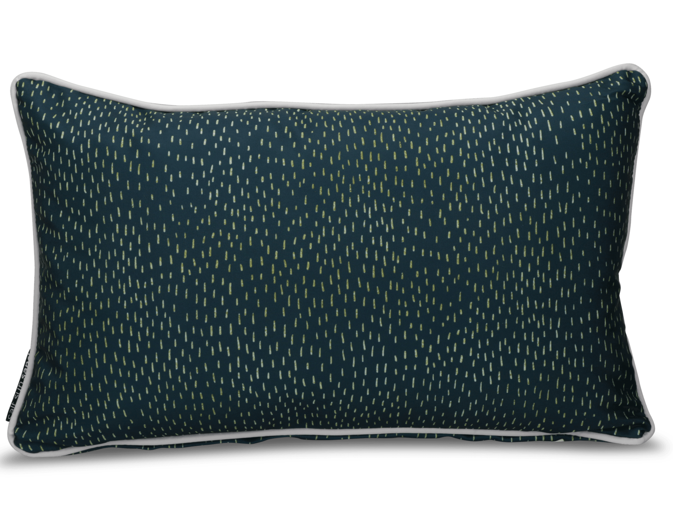 Bondi Tidewater Green - 30 x 48 cm Piped Outdoor Cushion - The Furniture Shack