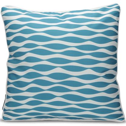 Bondi Waves - 45 x 45 cm Piped Cushion - The Furniture Shack